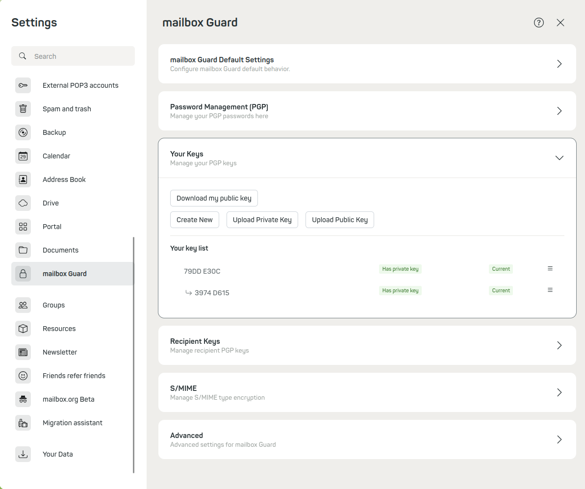 Figure 2: Processing a downloaded public key.