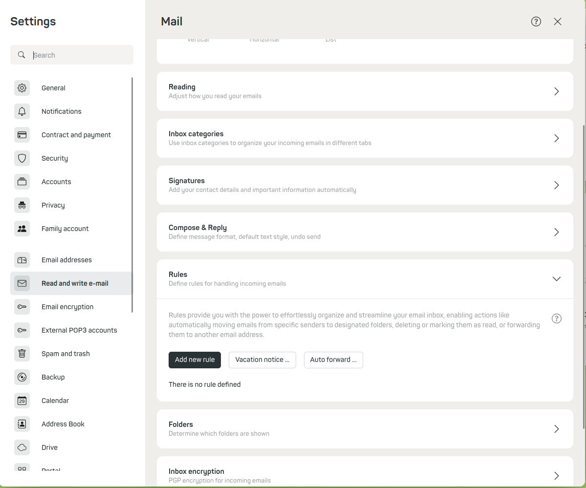 Figure 6: Add new rule.